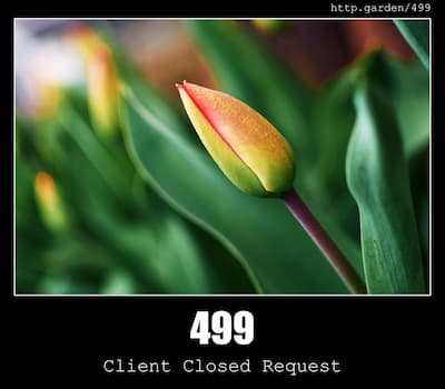 499 Client Closed Request & Gardening